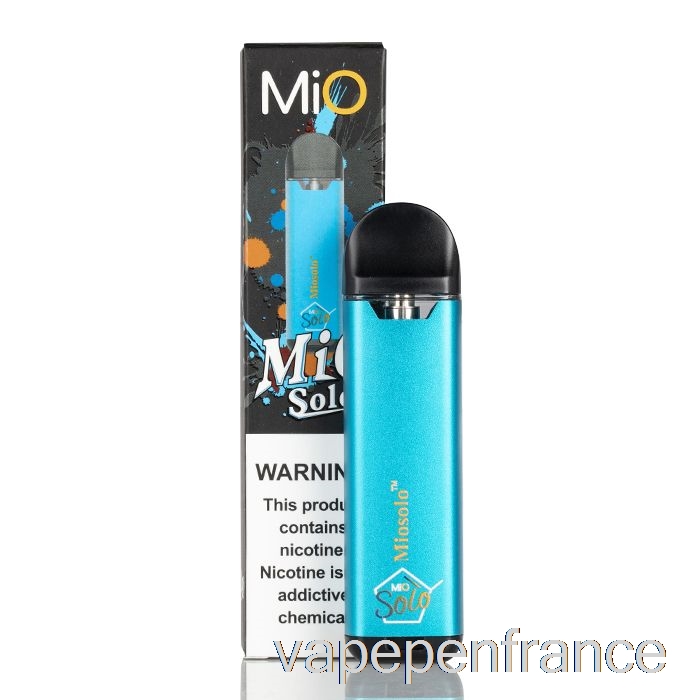 Stylo Vape Bleu Dispositif Rechargeable Mio Solo